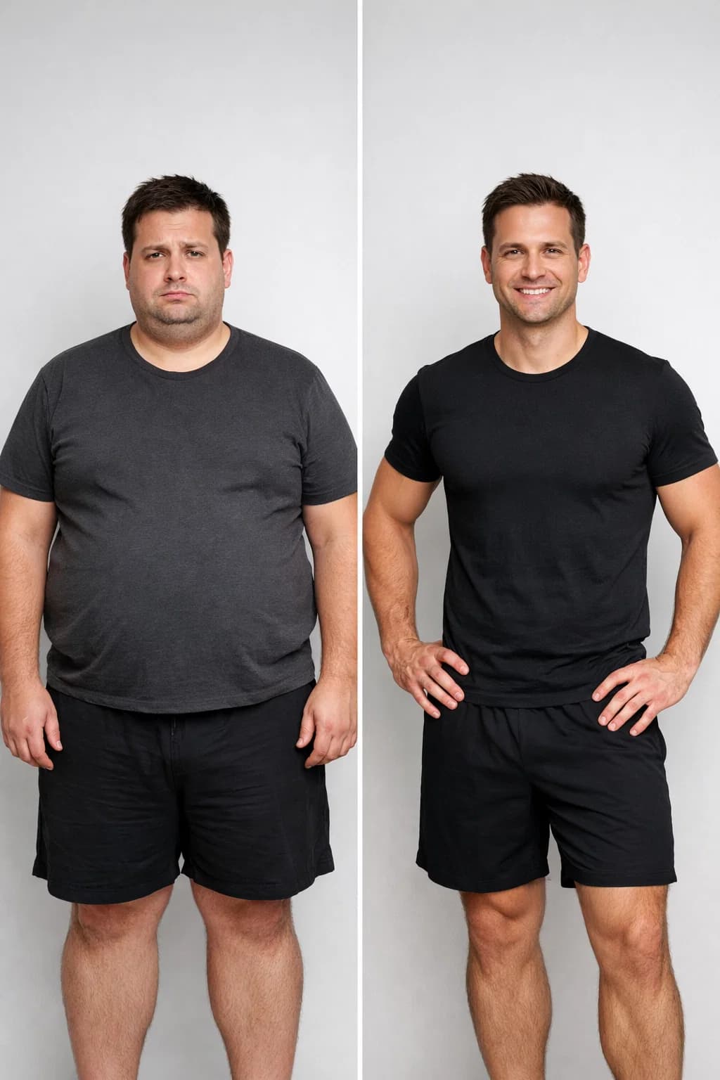 Daniel before and after