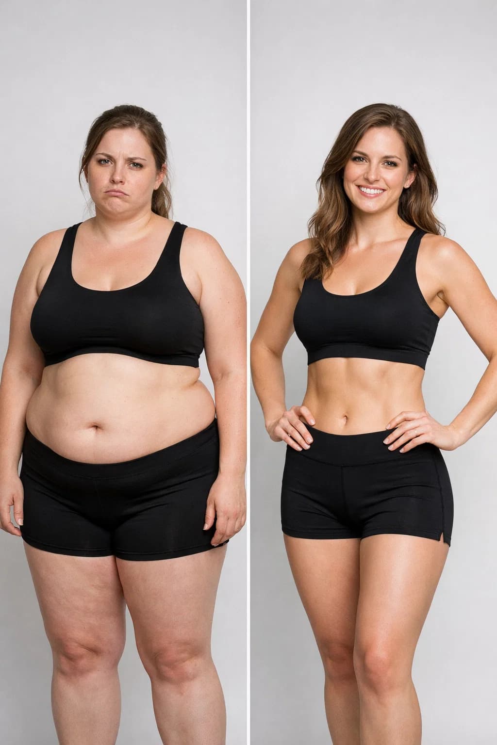 Emily before and after