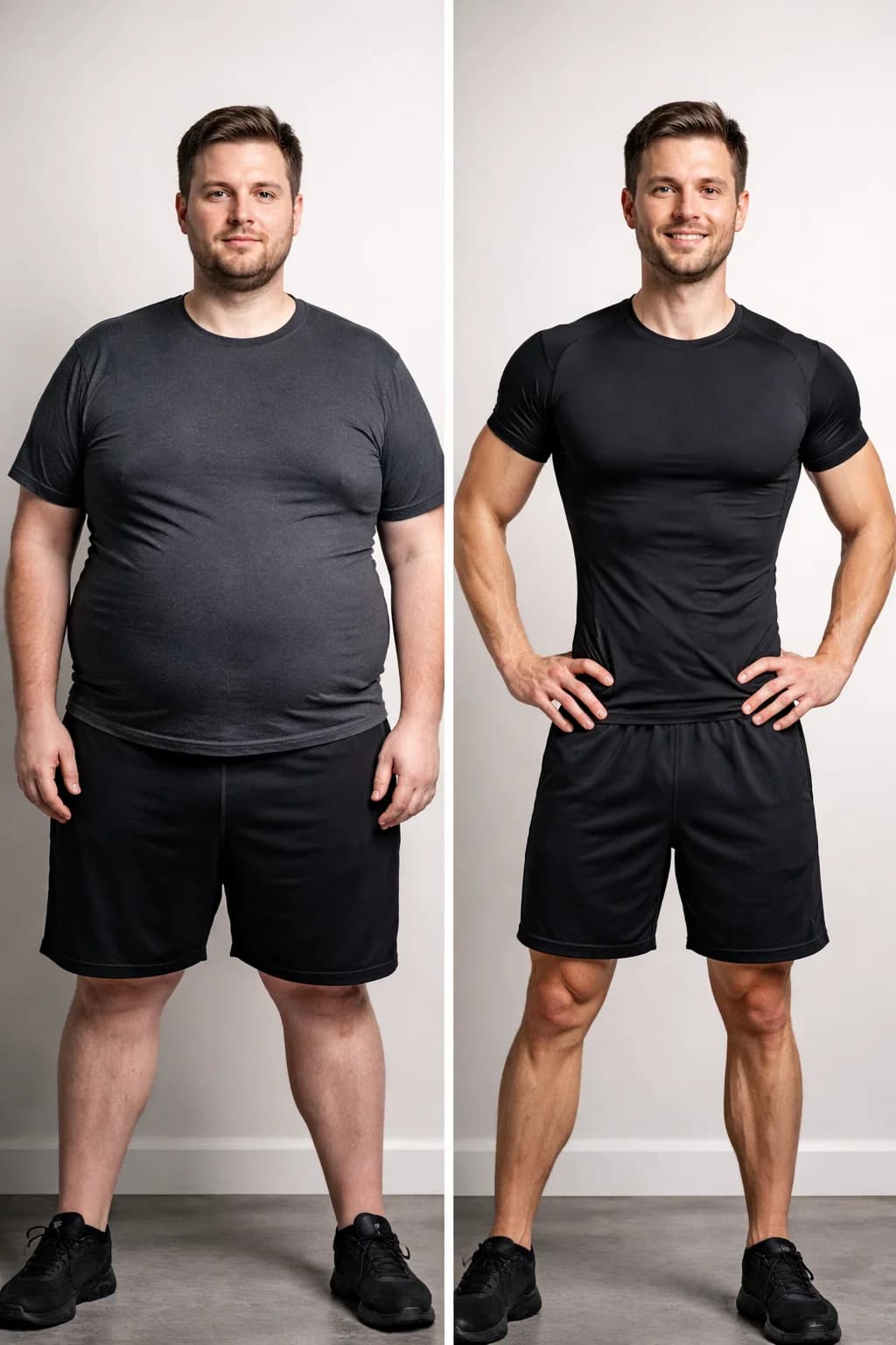 Billy before and after