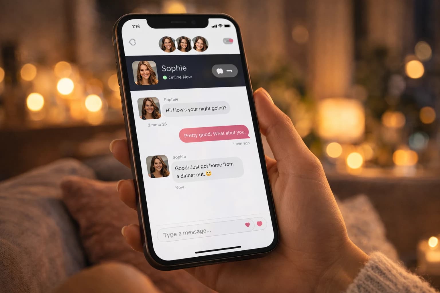 chat interface