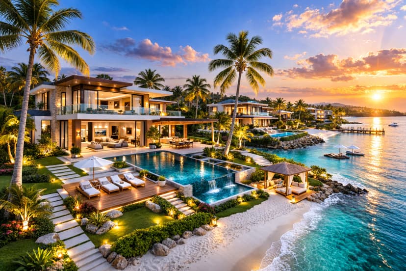 Beachfront property