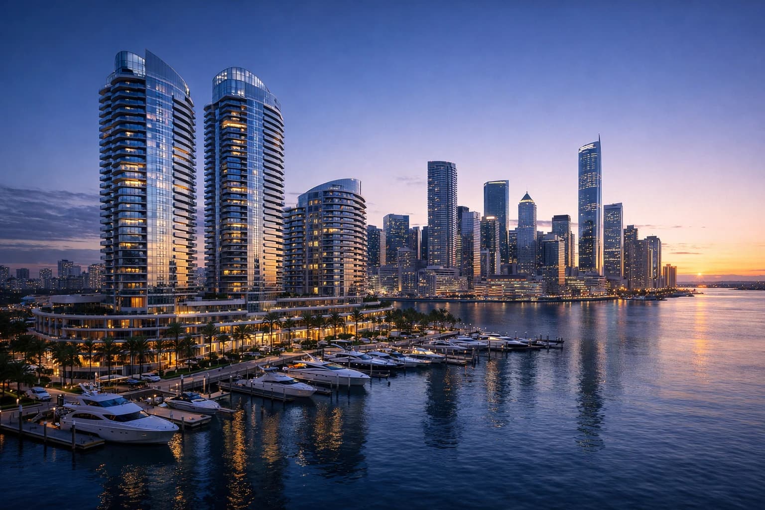 International skyline property market